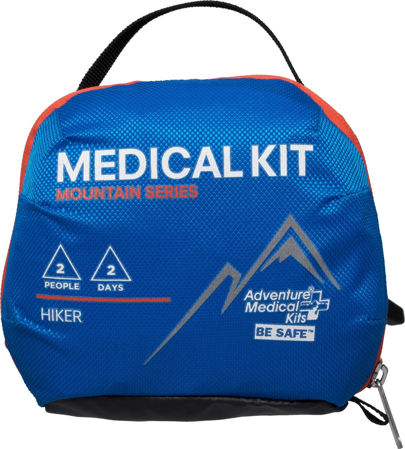 Adventure Medical Kits AMK Mountain Series Hiker Medical Kit, Blue/Orange, One Size, 0100-1001 - BeesActive Australia