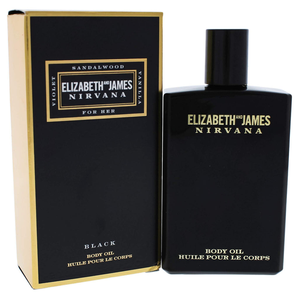 Elizabeth and James Nirvana Black Body Oil for Women, 3.4 Ounce - BeesActive Australia