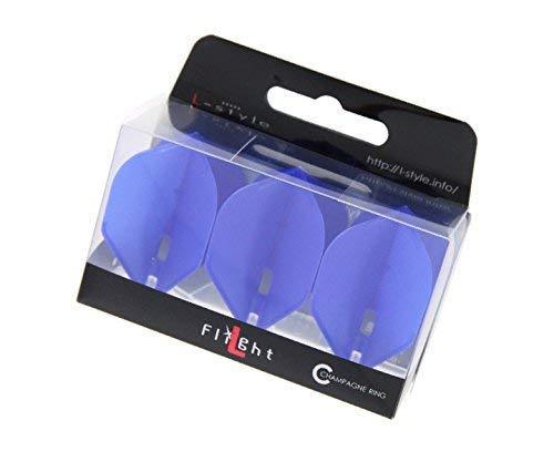 [AUSTRALIA] - LSTYLE Dart Flights: L1 PRO Standard Shape - for Soft Tip and Steel Tip Darts Blue 