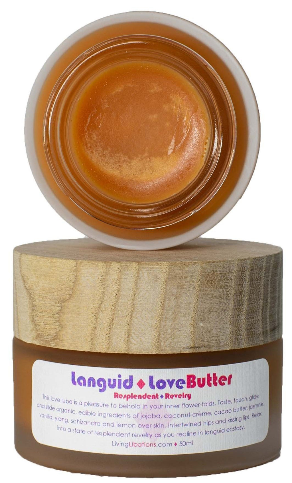 Living Libations - Organic / Wildcrafted Languid Love Butter (1.69 oz / 50 ml) - BeesActive Australia