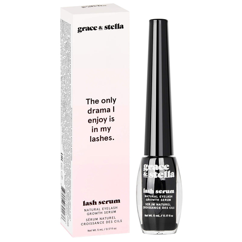 Grace & Stella All-Natural Eyelash Lengthening & Growth Serum - Vegan - All-Natural Rapid Strengthening and Lengthening Eyelash Growth Serum (5 mL) - BeesActive Australia