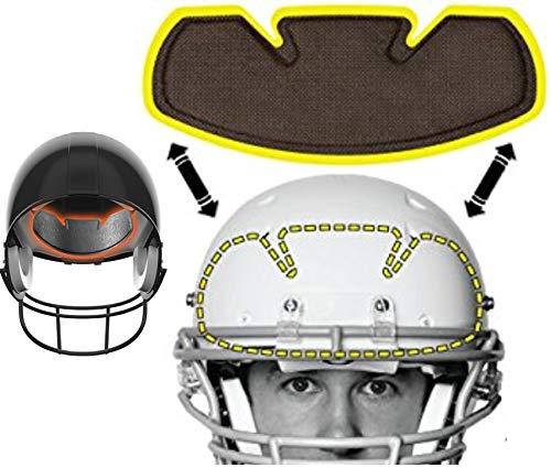 [AUSTRALIA] - No Sweat Football Helmet Liner & Sweat Absorber - Moisture Wicking Sweatband Absorbs Dripping Sweat | Prevent Sweat Stains - (Reduce Odors, Anti Smell & Scent Block) 3 Pack 