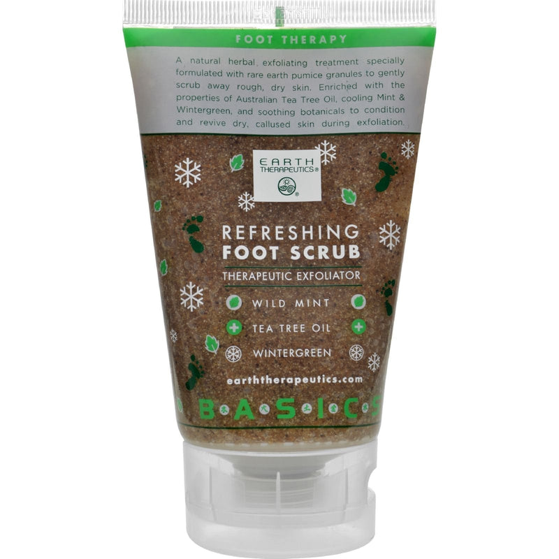 Earth Therapeutics Exfoliator Refreshing Foot Scrub, 4 Oz - BeesActive Australia