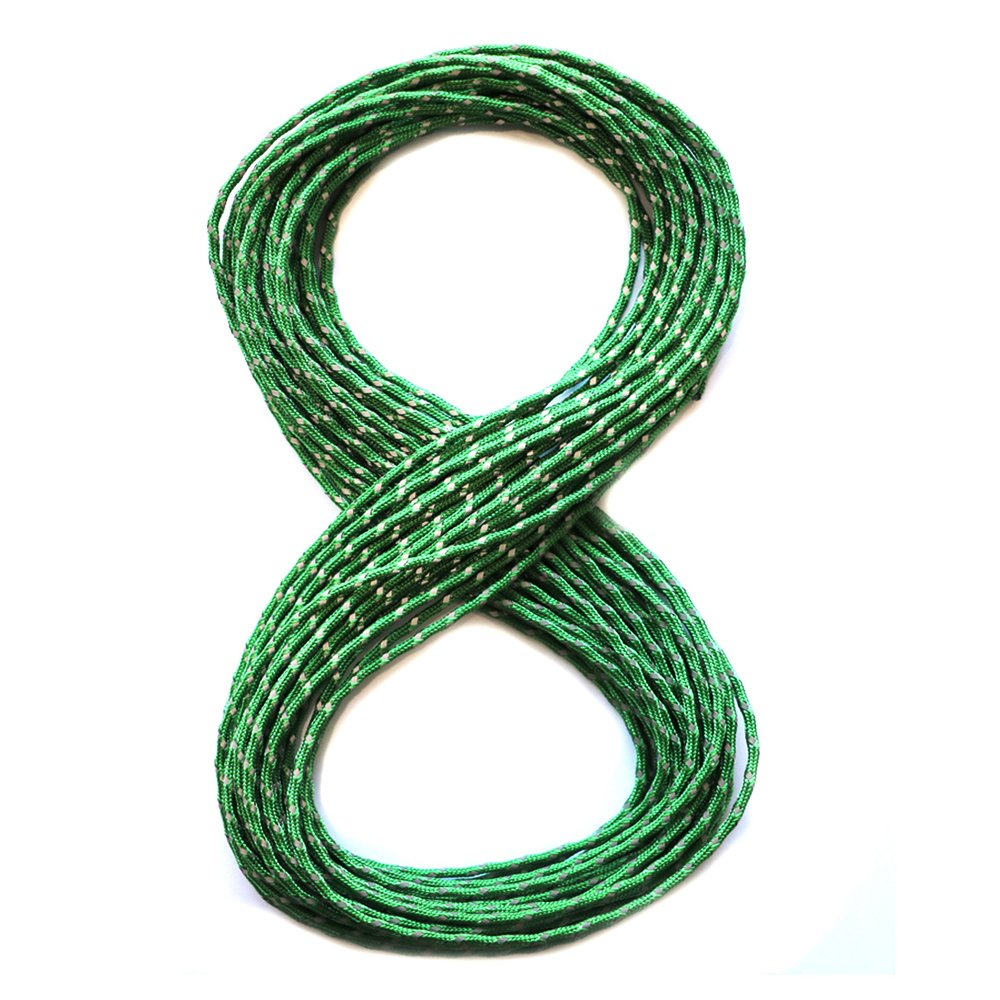 AIDIER Reflective Nylon Cord, Tent Guyline Rope for Camping Tent, Outdoor Packaging 1.green - BeesActive Australia