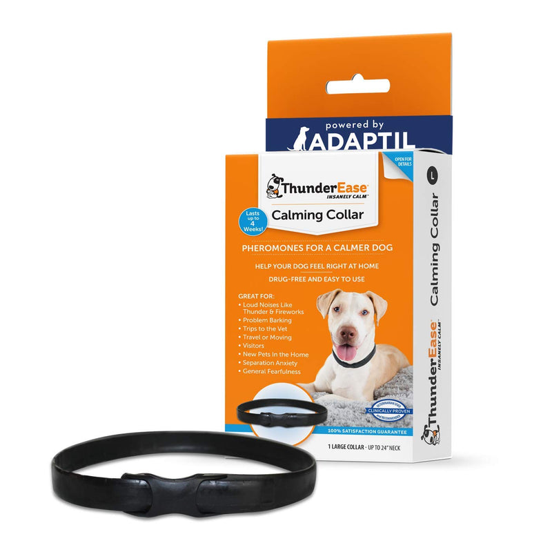 ThunderEase Calming Anti Anxiety Pheromone Collar for Dogs (Large) - BeesActive Australia