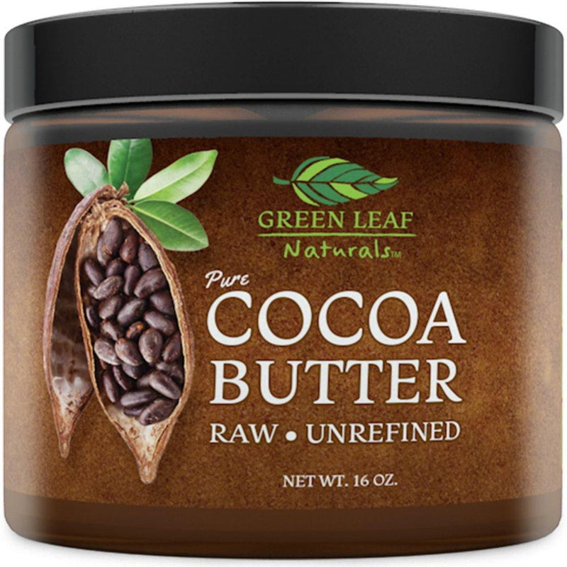 Hard Cocoa Butter for DIY Recipes - Raw Unrefined - Great for Pure All Natural Organic Skin, Hair, Face Concoctions - Creams, Lotions, Moisturizers (16 oz) 1 Pound (Pack of 1) - BeesActive Australia