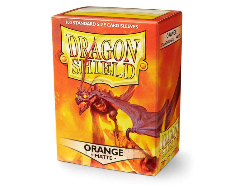 [AUSTRALIA] - Sleeves: Dragon Shield Matte Japanese Orange (60) 