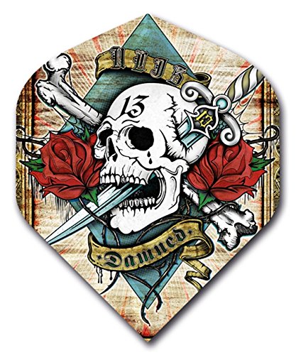 US Darts 3 Sets (9 Flights) Alchemy Damned Standard Dart Flights - BeesActive Australia