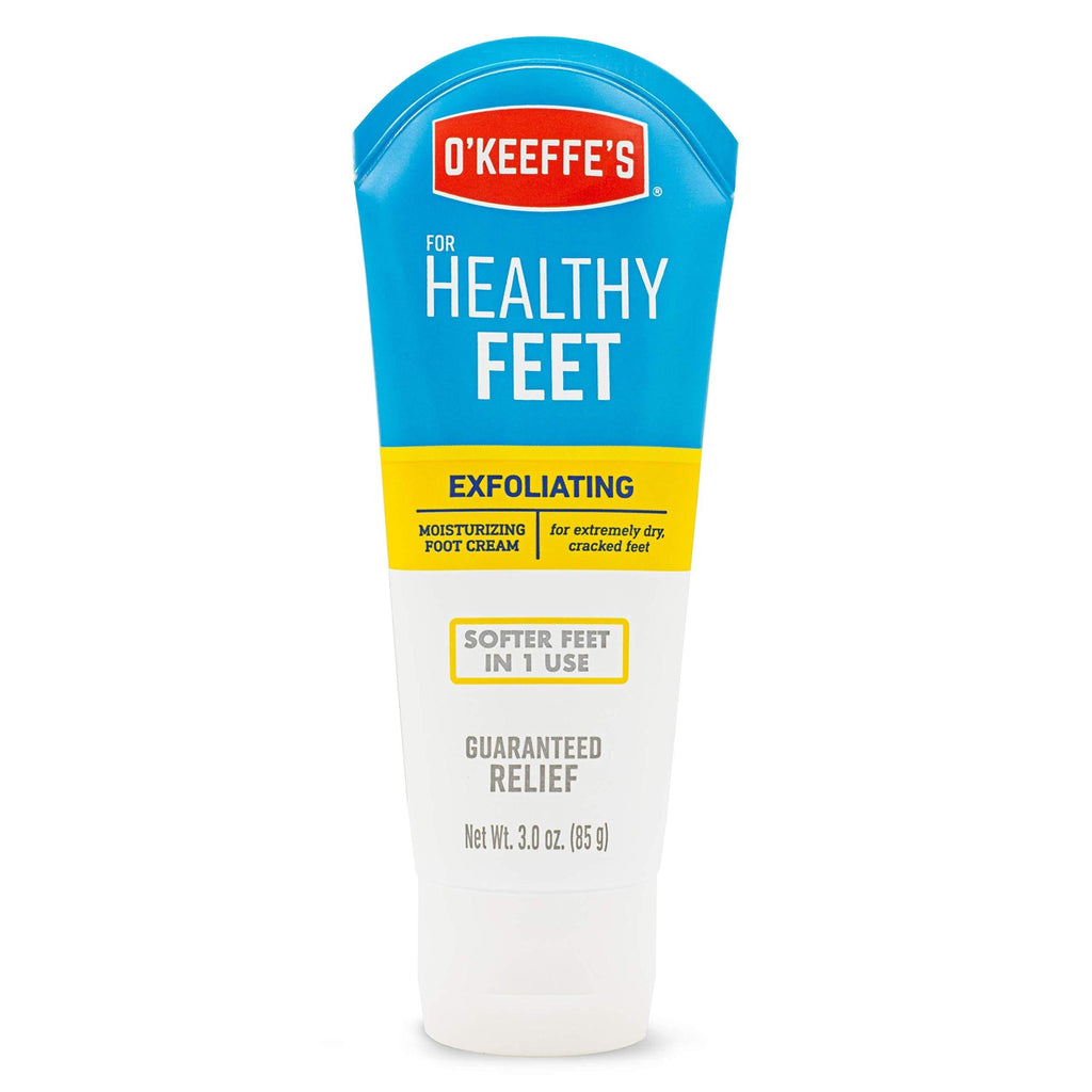 O'Keeffe's K0400008 Healthy Feet Exfoliating Foot Cream, 3 ounce Tube - BeesActive Australia