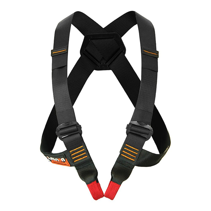 Fusion Climb Stika Chest Rescue Zipline Harness 23kN S Black,One Size,CH-200-S - BeesActive Australia