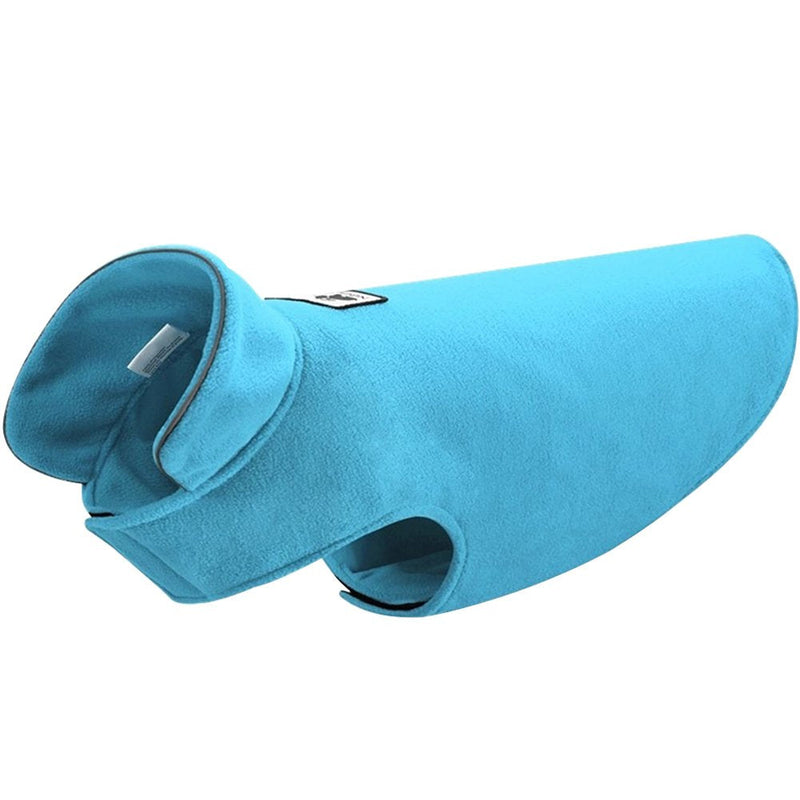 Creation Core Windproof Plush with Sport Vest Dog Clothes Night Reflective Jacket Pet Keep Warm Jacket No Pull No Choke Design Eco-Friendly for Small and Large Big Dog XX-Large Blue - BeesActive Australia