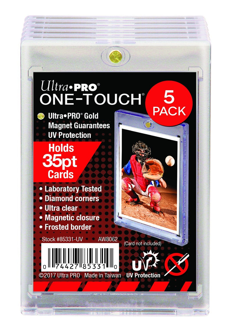 Ultra Pro 35-Point ONE-Touch Magnetic Trading Card Holder (Pack of 5) - BeesActive Australia