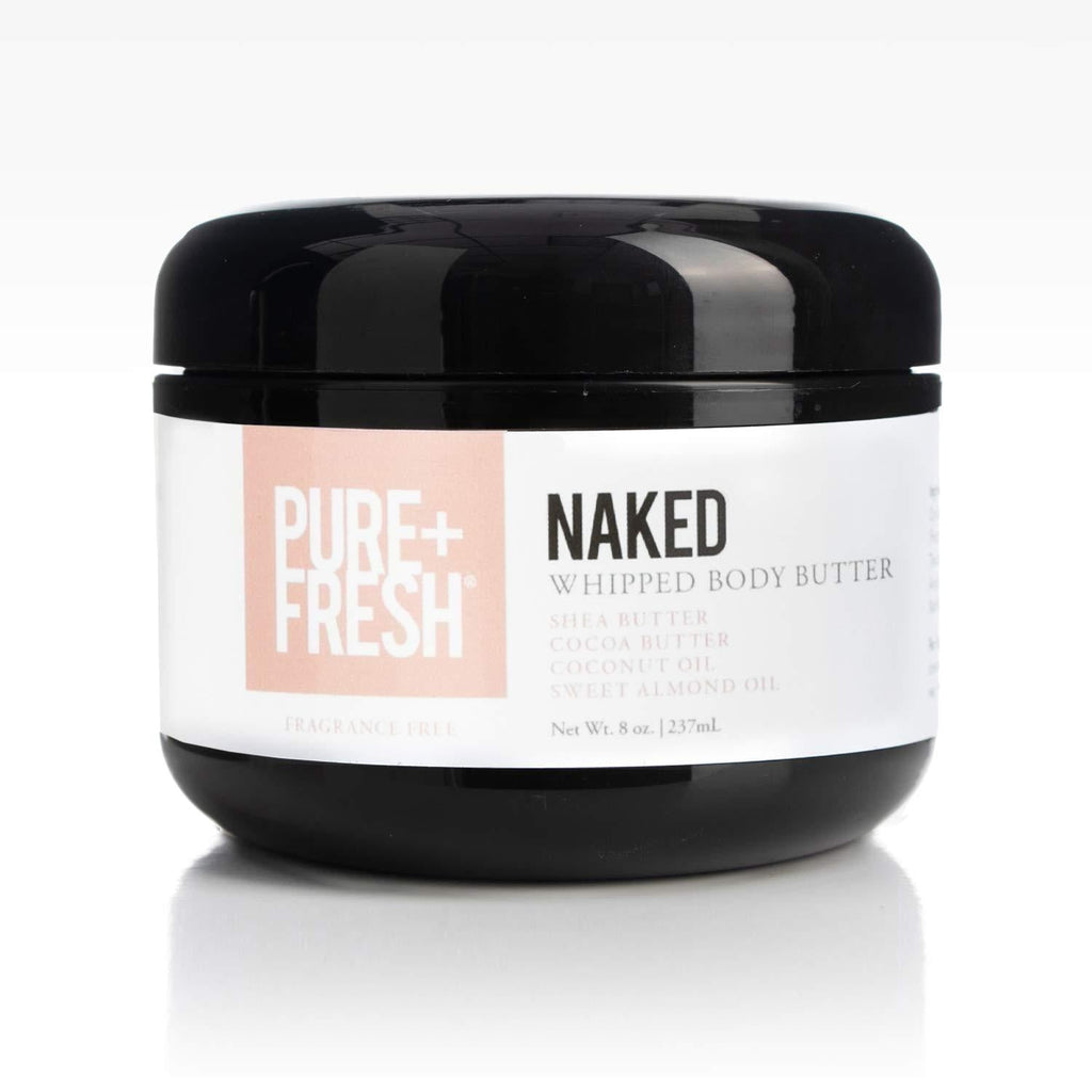 PURE & FRESH Naked Whipped Body Butter, 8 OZ - BeesActive Australia