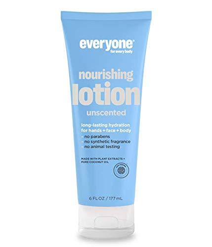 Everyone 3-in-1 Unscented Lotion (Pack of 2) with Vitamin E, Pure Coconut Oil and Matricaria Flower Extract, 6 fl. oz. - BeesActive Australia