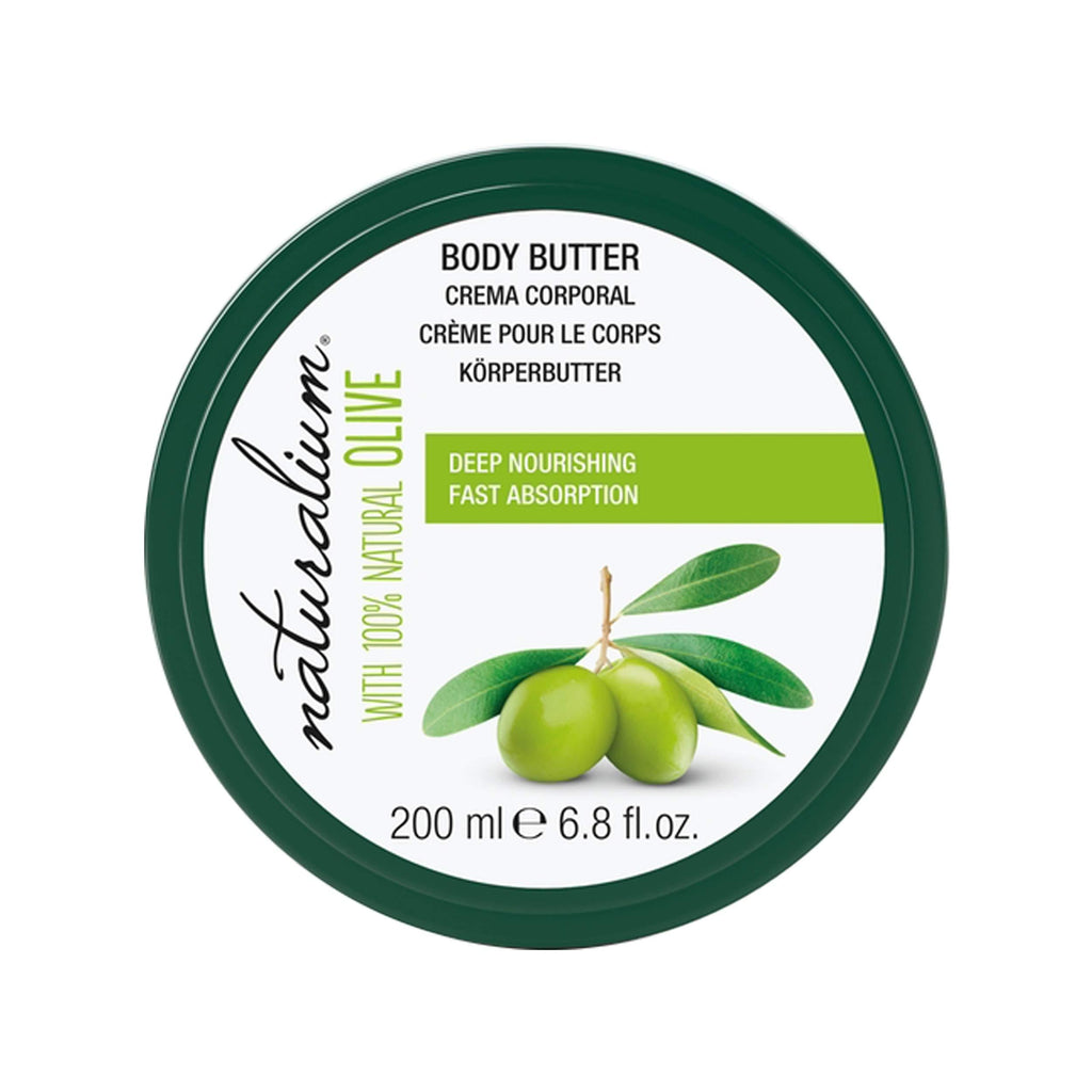 3 in 1 Body Butter with Spanish Natural Olives by Naturalium | Natural Skin Moisturizer for Body, Face, and Foot | Hydrates, Protects, and Softens Skin | Non-Greasy Formula Perfect for Normal and Dry - BeesActive Australia