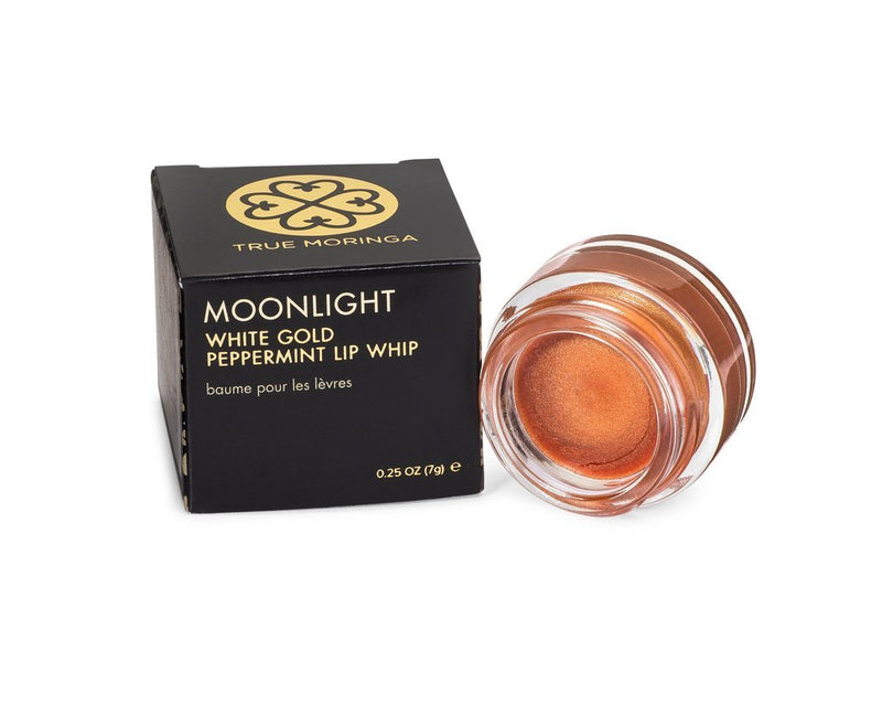 True Moringa Moonlight White Gold Peppermint Lip Whip, 0.25 Ounce - BeesActive Australia