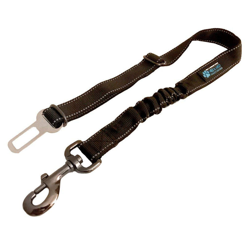 Max and Neo Dog Vehicle Seat Belt Bungee Harness Car Leash - We Donate a Leash to a Dog Rescue for Every Leash Sold BLACK - BeesActive Australia