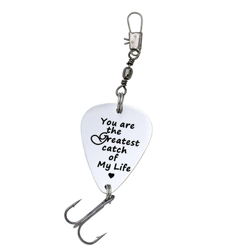 [AUSTRALIA] - Melix Home You are The Greatest Catch of My Life Fishing Lures Gifts for Him White 