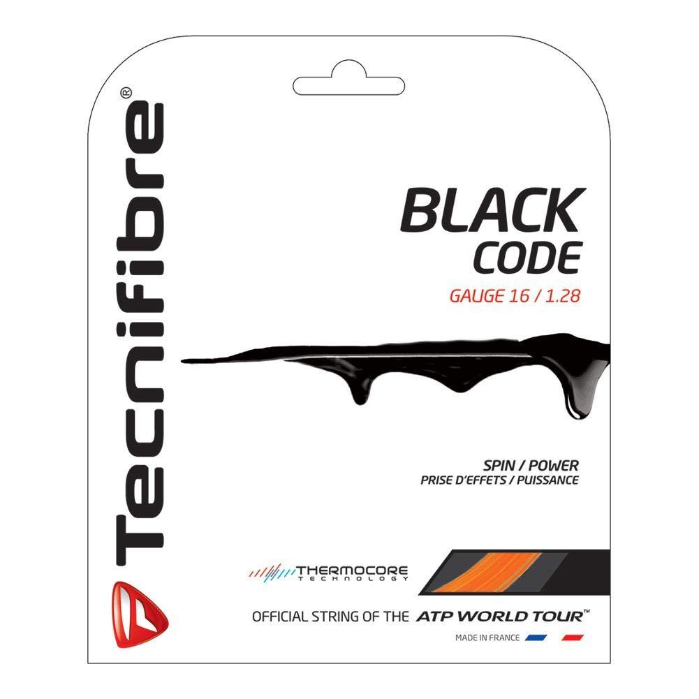 [AUSTRALIA] - Tecnifibre Black Code Tennis String Fire (16G Fire) 