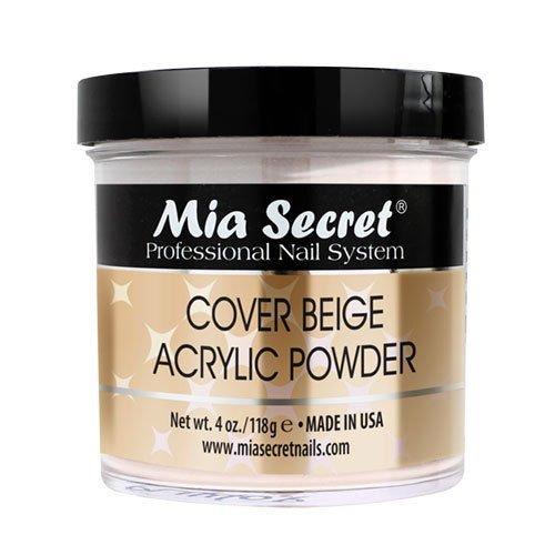 Mia Secret COVER BEIGE ACRYLIC POWDER 4oz 4 Ounce (Pack of 1) 4 Oz-beige - BeesActive Australia