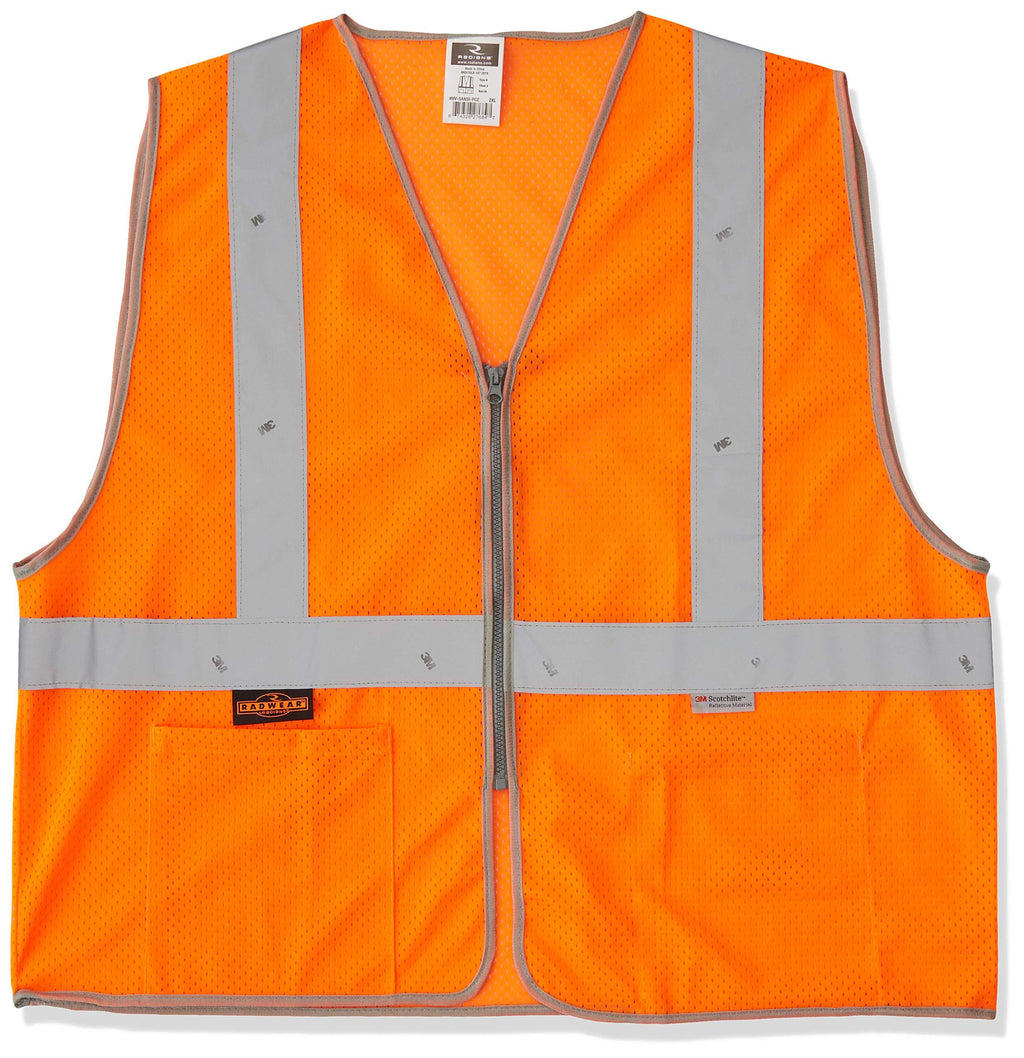 [AUSTRALIA] - Radwear HV-5ANSI-PCZ-2XL Industrial Safety Vest 
