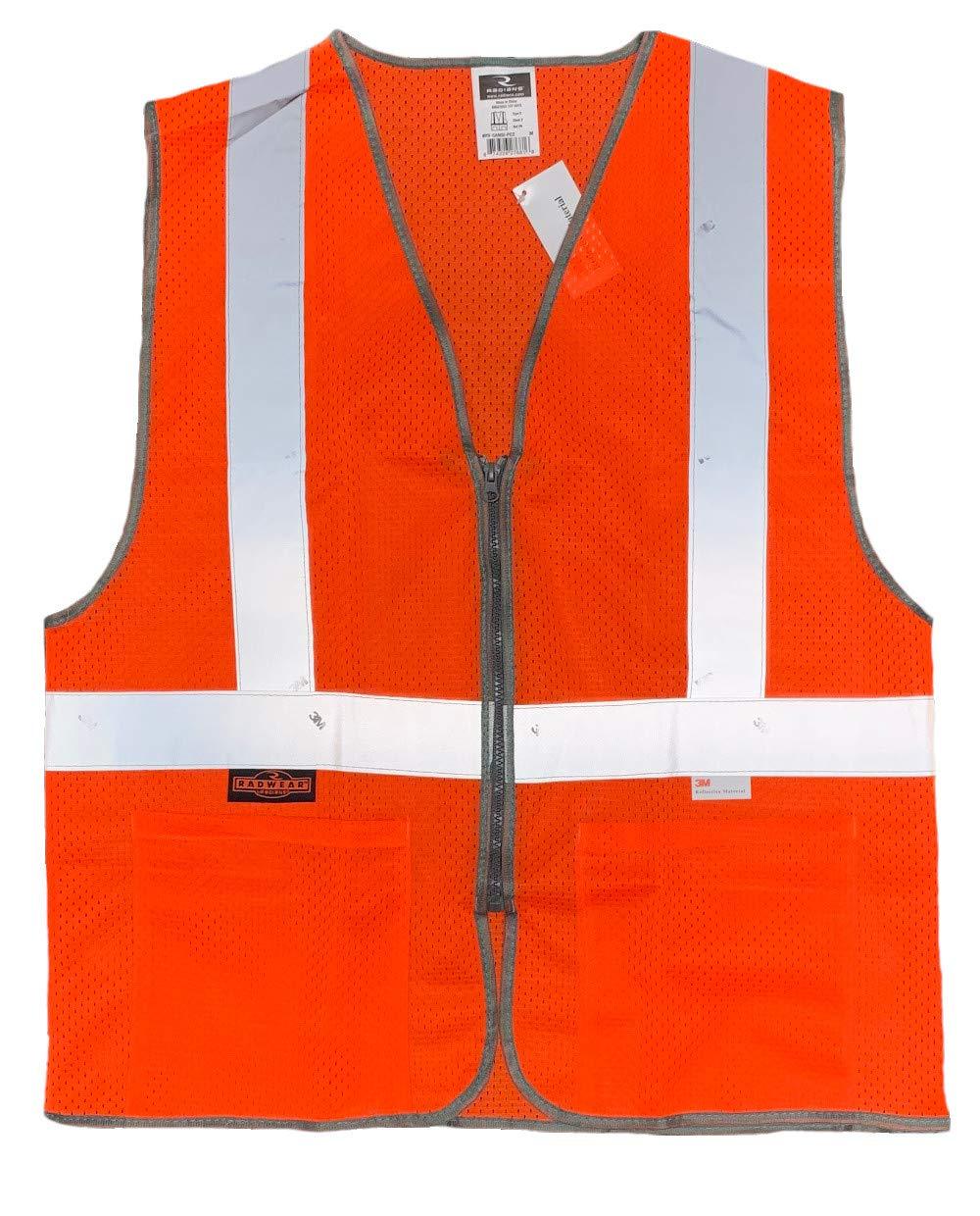 [AUSTRALIA] - Radwear HV-5ANSI-PCZ-4XL Industrial Safety Vest 