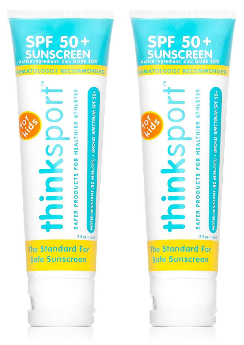 Thinksport Kids Safe Sunscreen SPF 50+ (3 ounce) (3 pack) - BeesActive Australia