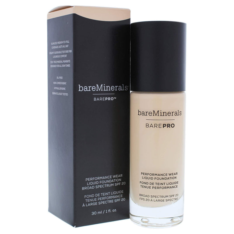 bareMinerals BarePro Performance Wear Liquid Foundation Cashmere 06, 1 Fluid Ounce - BeesActive Australia