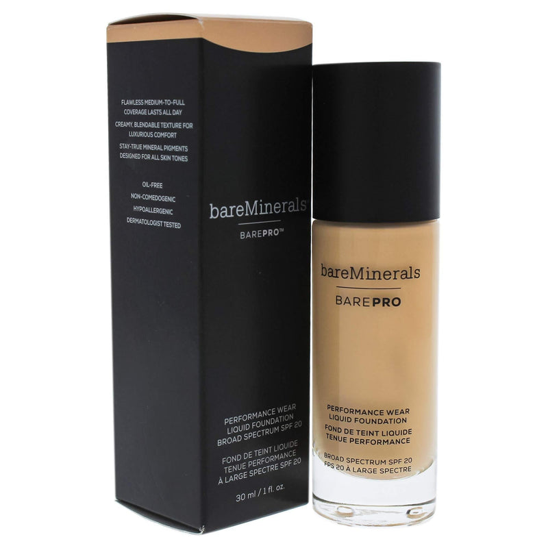 BAREPRO PERFORMANCE WEAR LIQUID FOUNDATION SPF 20 - No.11 Natural - BeesActive Australia