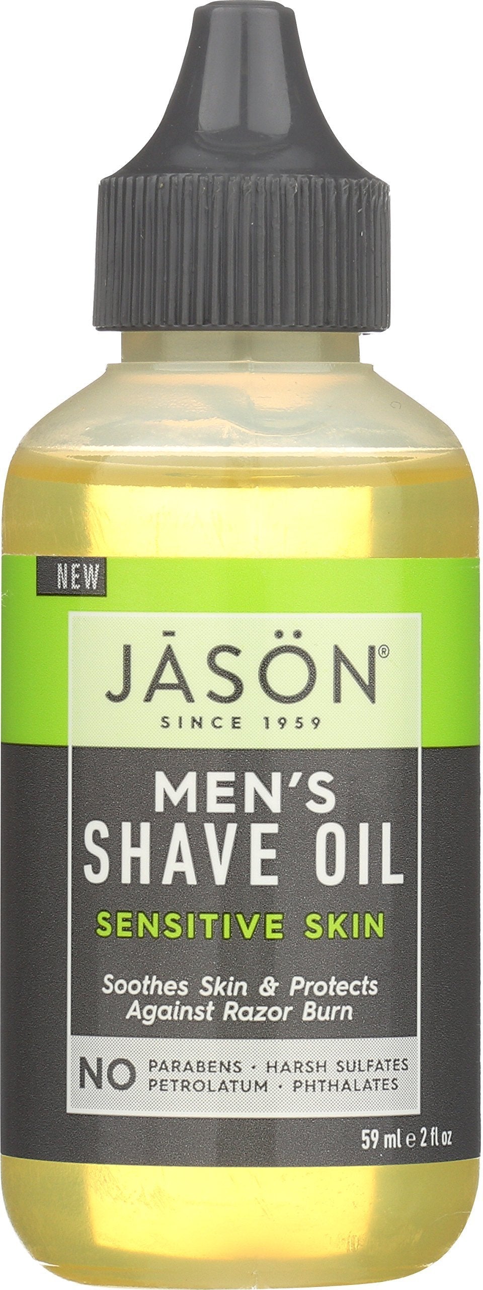 JASON Men's Sensitive Skin Shave Oil, 2 oz. (Packaging May Vary) - BeesActive Australia
