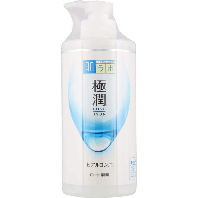 Hada Labo Rohto Hadalabo Gokujun Hyaluronic Lotion Moist Pump type 13.5 fl. oz.(400ml) 13.5 Fl Oz (Pack of 1) - BeesActive Australia