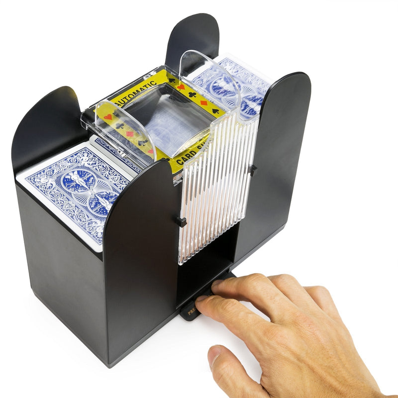 WYZworks Casino 6 Deck Automatic Playing Card Shuffler (Cards not Included) - BeesActive Australia