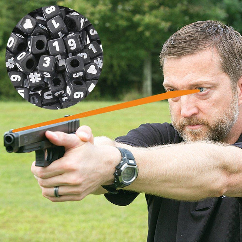 [AUSTRALIA] - Chris Sajnog Advanced Focus String - Firearms Vision Training Tool - Train Your Eyes at Home, to Shoot Faster with Both Eyes Open + Free Online Video Instructions with Navy Seal Sniper Instructor 