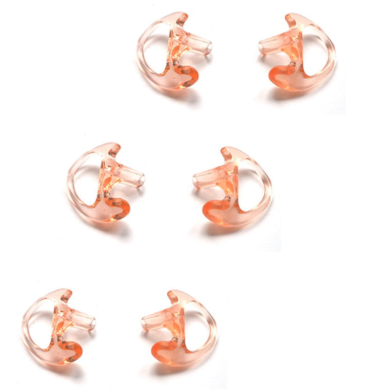 HYS Replacement Soft Silicone Ear Buds Medium Earmold for Walkie Talkie Air Acoustic Earpiece Headset (Pack of 3 Pairs) - BeesActive Australia