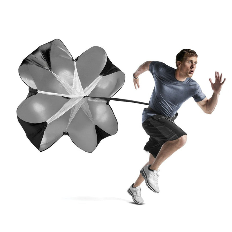 EastyGold Running Speed Chute Resistance Parachute 56 inch Powerchute Umbrella Training Sprint Power Soccer Trainer for Runner, Football, Soccer Drilling - BeesActive Australia