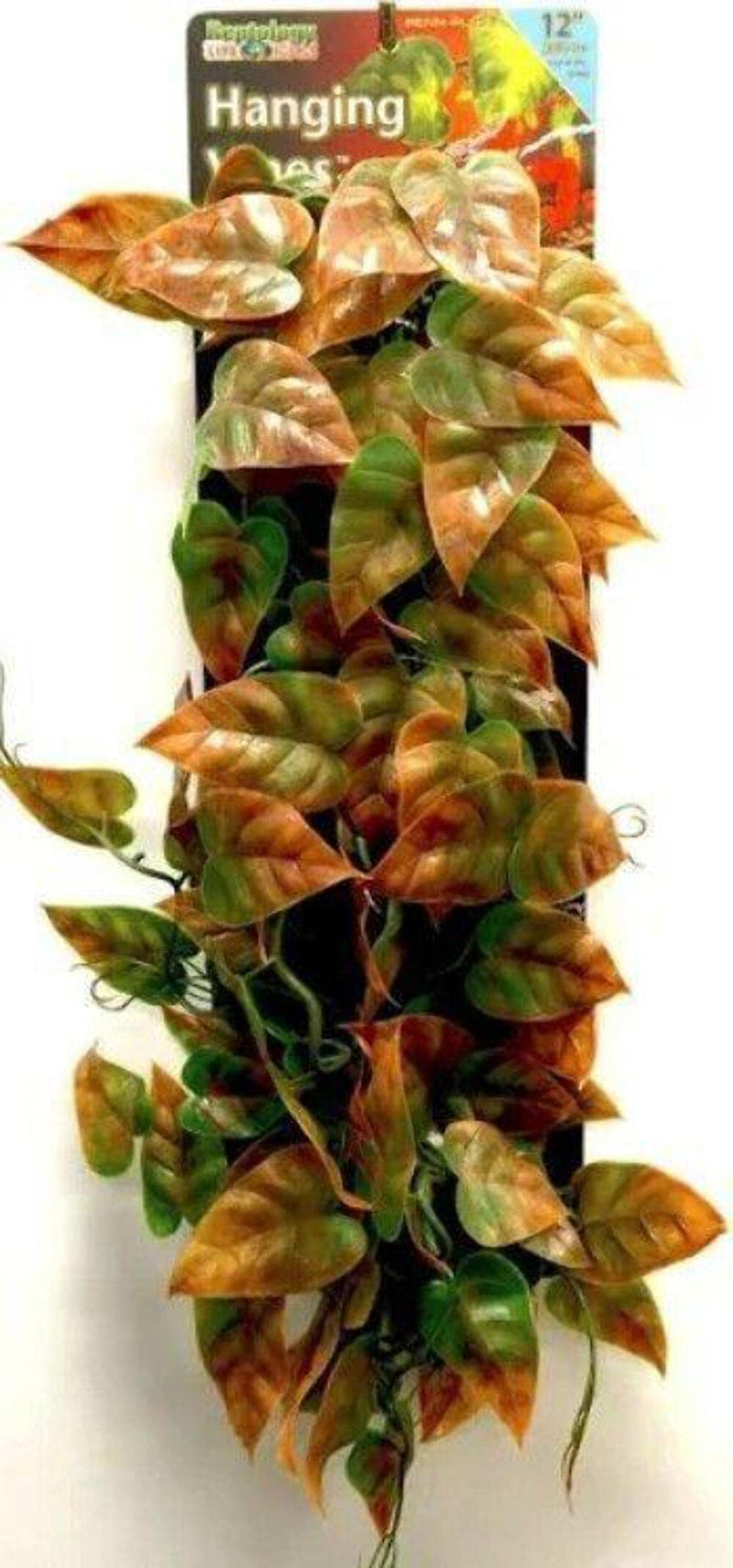 Penn-Plax Reptology Climber Vine Reptile Terrarium Plant Habitat Decor Green & Orange - BeesActive Australia