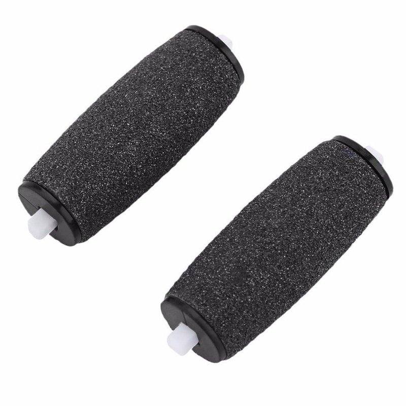 ULTNICE Replacement Rollers Heads Foot File Refills Callus Remover Pedicure Tool Black 2 Pieces - BeesActive Australia