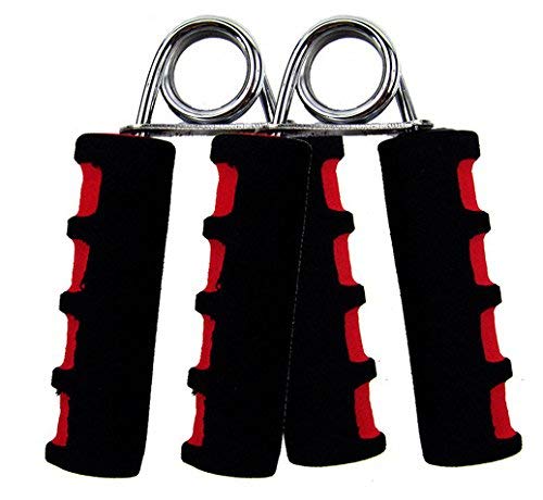 BOOMIBOO Hand Grip Strengthener, Hand Soft Foam Manual Exerciser, Rapid Increase of Wrist, Forearm and Finger Strength Exercise Equipment, 2 Pack - BeesActive Australia