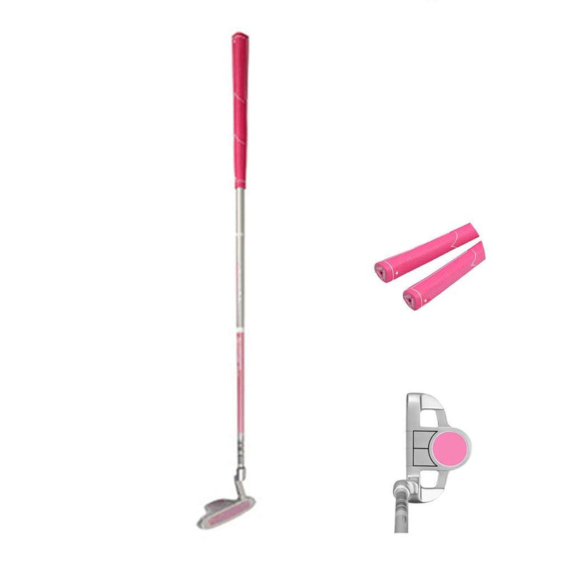 Acstar Junior Golf Putter Graphite Kids Putter Right Handed 3 Sizes to Choose Freely for Kids Ages 3-5 6-8 9-12 Pink 25" Age 3-5 - BeesActive Australia