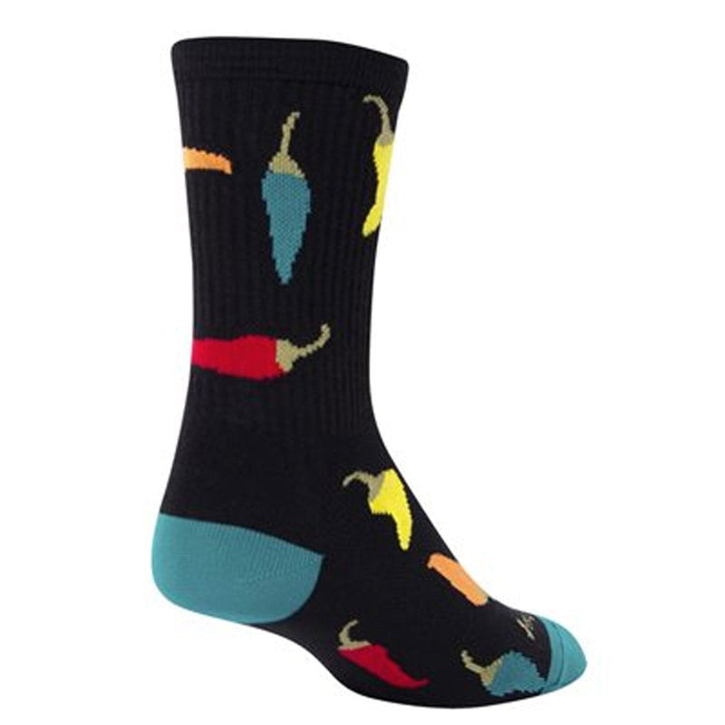 SockGuy, Adults' Crew Cuff Sock Medium Peppers - BeesActive Australia