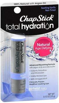 ChapStick Total Hydration Lip Care Soothing Vanilla - Pack of 3 - BeesActive Australia