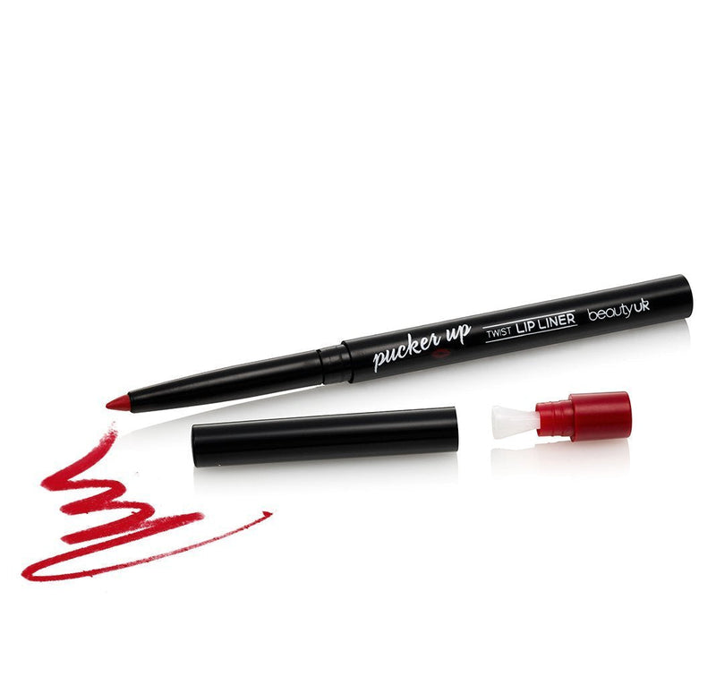 Beauty UK Pucker Up Twist Liner - no.8 Code Red - BeesActive Australia