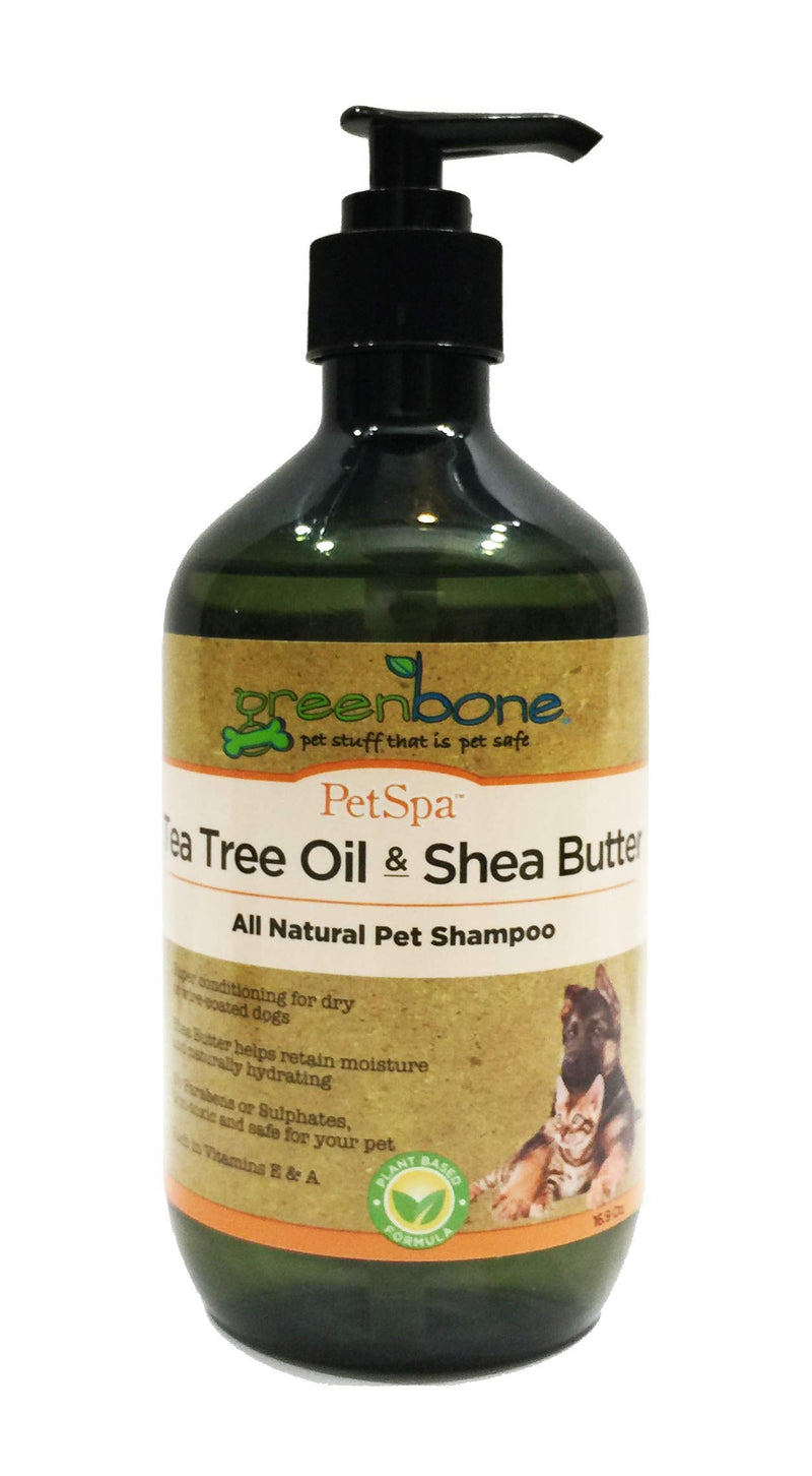 Greenbone All Natural Pet Shampoo Tea Tree Oil & Shea Butter - BeesActive Australia
