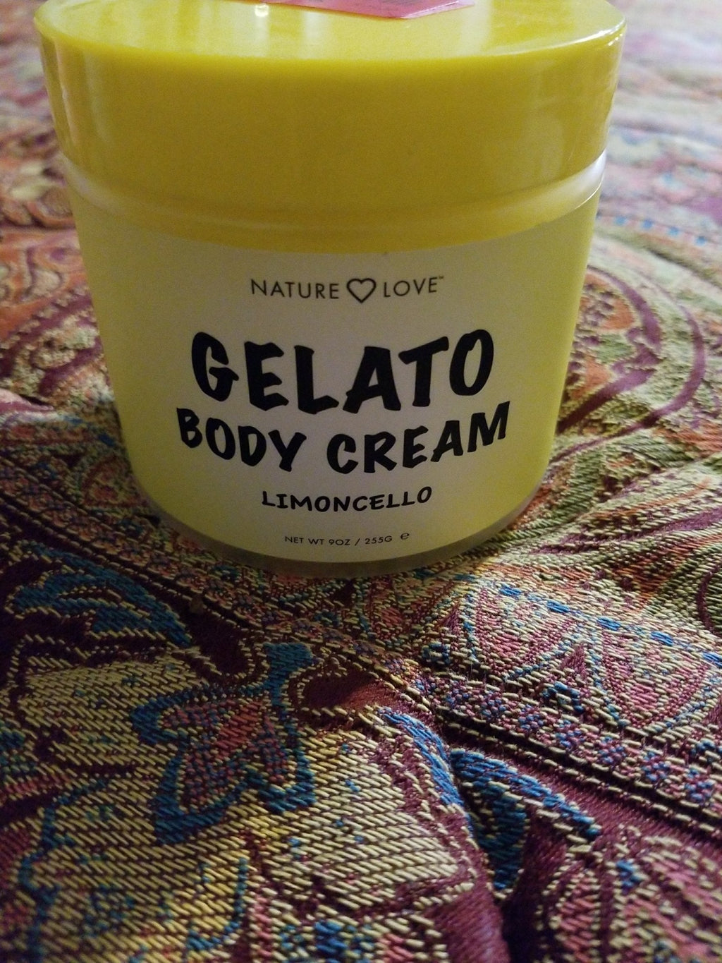 Nature Love Gelato Body Cream Limoncello 9oz / 255g - BeesActive Australia