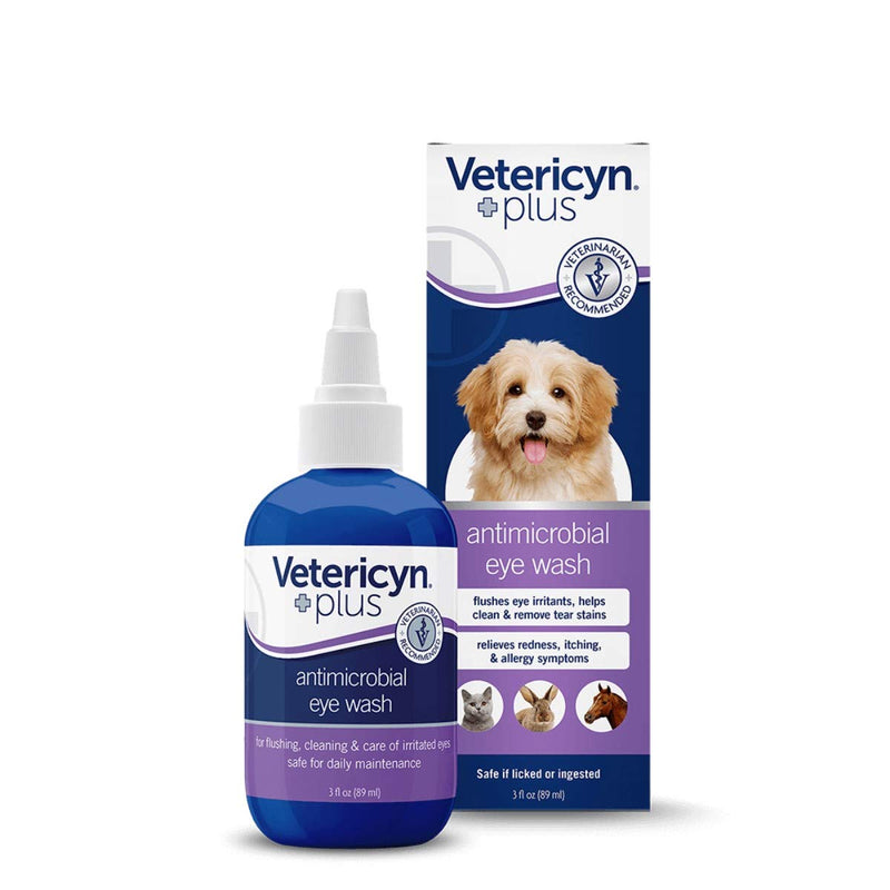 (3 Pack) Vetericyn Plus All Animal Eye Wash, 3 Ounces Per Pack - BeesActive Australia