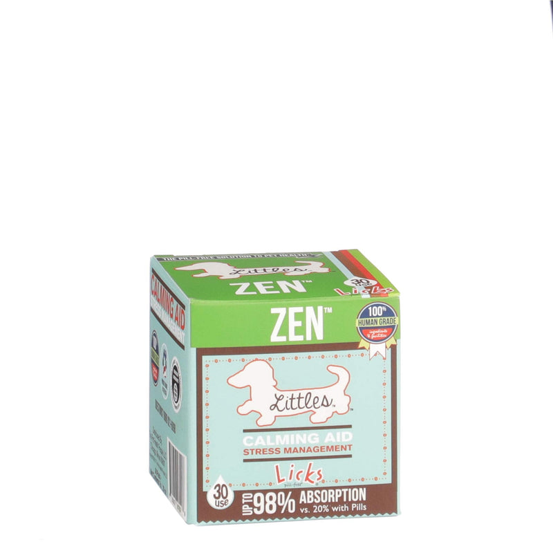 Licks Pill Free Zen Small Breed Dog Calming Aid - Zen Calming Aid Supplements for Aggressive Behavior & Nervousness - Calming Dog & Puppy Treats for Stress Relief & Dog Health - Gel Packets 30 Count (Pack of 1) - BeesActive Australia