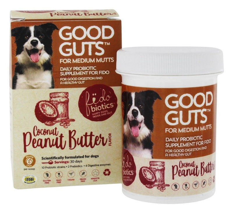 Fidobiotics, Good Guts Medium Dog, 1 Count - BeesActive Australia