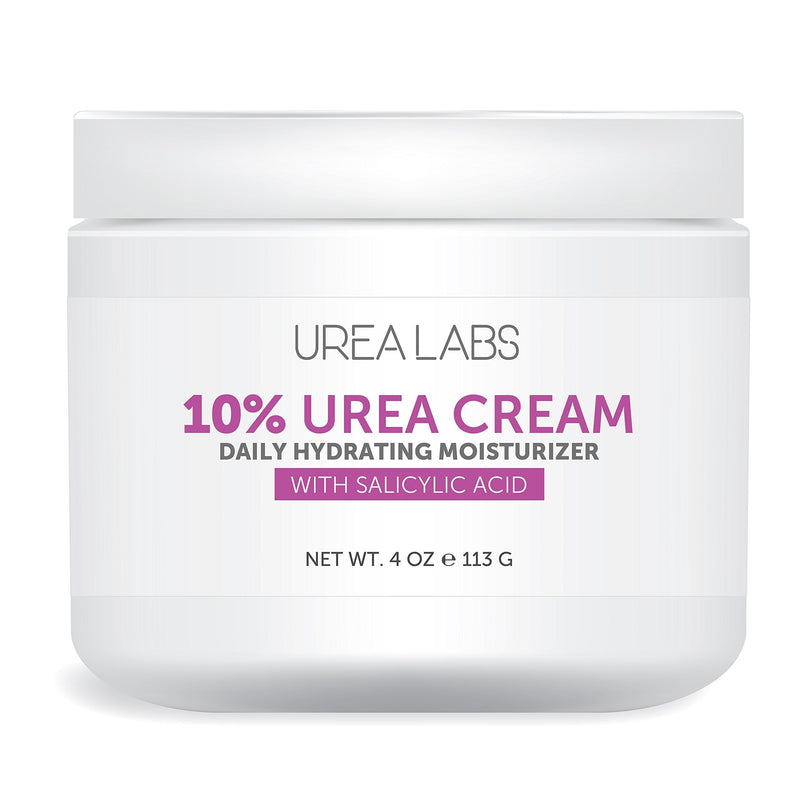 UREA LABS | 10% Urea Cream w/ Salicylic Acid and Lavender Oil. Daily Moisturizer for Face, Hand, Foot & Full Body use. Healing, Hydrating, Therapeutic Cream for severe Dry Skin and Keratosis Pilaris - BeesActive Australia