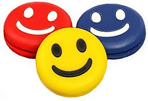 Senston Tennis Racket Silicone Vibration Dampeners Smile Face Shock Absorber Fit in Your Racket String -Set of 6 Pack - BeesActive Australia