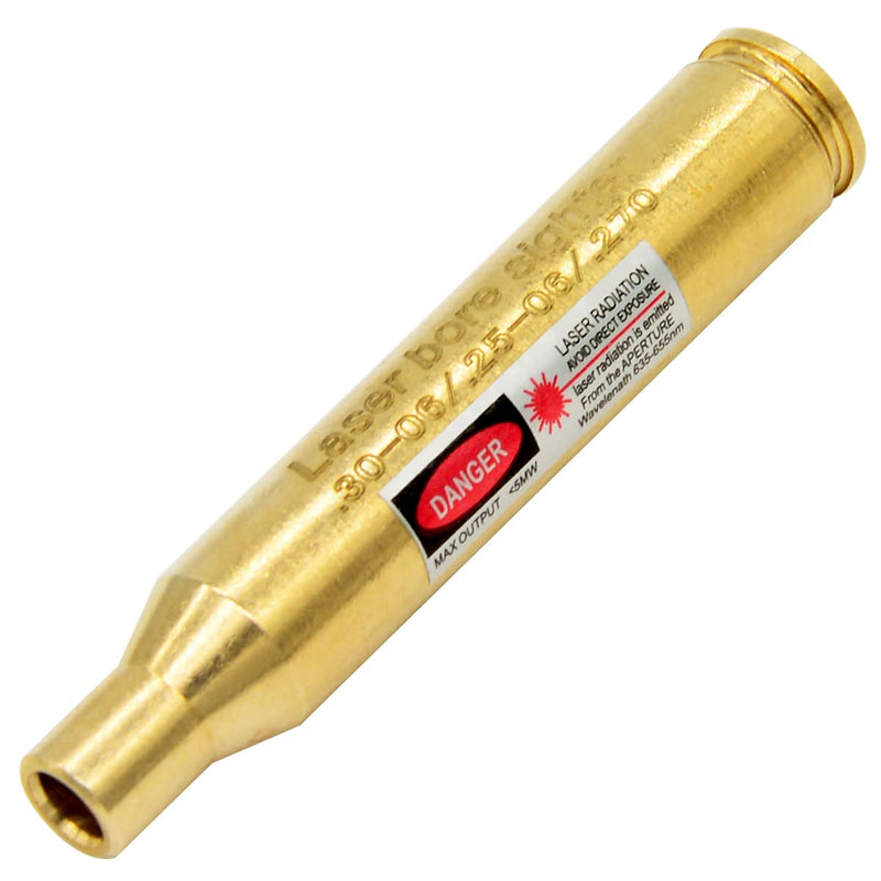 .30-06 /25-06 /270 Bore Sight Laser Red Dot Cartridge Laser bore Sighter with 2 Sets of Batteries - BeesActive Australia